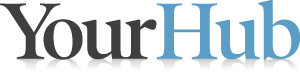 your hub Denver newspaper logo for PR firm